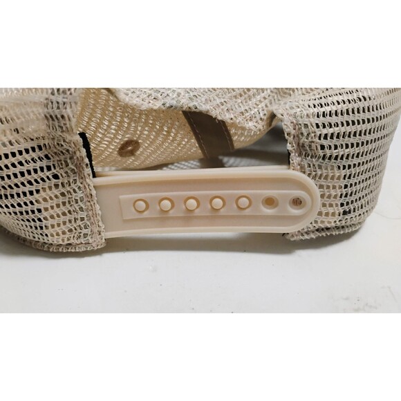 CARHARTT BRAND ADJUSTABLE SNAPBACK IVORY CANVAS FORCE RUGGED WORK CAP HAT - Picture 5 of 7